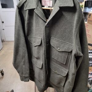 Filson Olive Wool Jacket